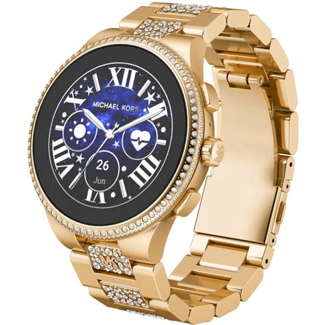 hoe werkt de smartwatch van michael kors|Michael Kors smartwatch for women.